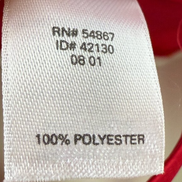 Victoria’s Secret Red Satin Long Robe and Slip Negligee Nightgown Set Medium - Picture 14 of 15